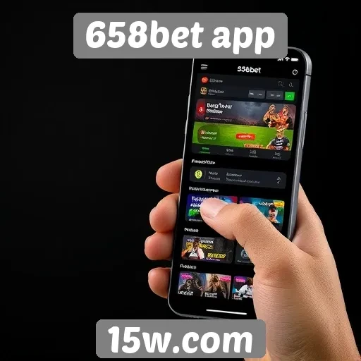 Interface e experiência do usuário no 658bet app